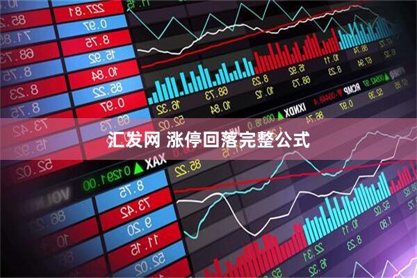 汇发网 涨停回落完整公式