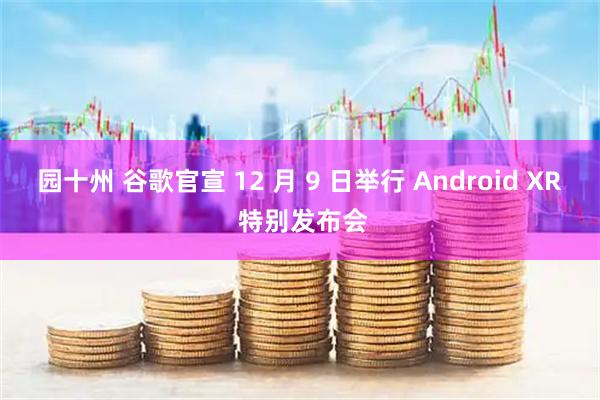园十州 谷歌官宣 12 月 9 日举行 Android XR 特别发布会